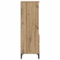 vidaXL Highboard Dub artisan 40 x 36 x 110 cm Kompozitné drevo