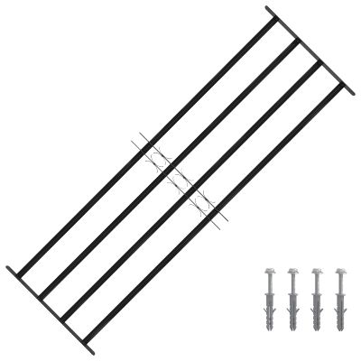 vidaXL Mriežka okna 175 x 60 cm Oceľ s práškovou povrchovou úpravou