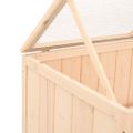 vidaXL Klietka pre škrečka 104x52x38 cm jedľové masívne drevo
