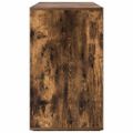 vidaXL Servírovacia skriňa Dymová dub 120 x 41 x 75 cm