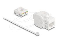 Keystone Module RJ45 jack to LSA Cat.6A