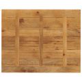 vidaXL Stolová doska 90x80x2,5 cm obdĺžniková masívna mangová farba
