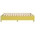 vidaXL Posteľný rám s boxspringom zelená 140x190 cm látka