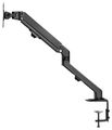Neomounts FPMA-D650BLACK/Držák displeje/na stůl/17-27"/svorka+průchodka/VESA 100X100/nosn. 7kg/1 displej/černý Držák, VESA, stolní, pro plochý monitor, úhloprícka 17"-27", náklon 135°, otácení 180°, rotace 360°, nosnost 7kg, cerný