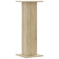 vidaXL Stojany na reproduktor 2ks dub sonoma 30x30x80 cm kompoz. drevo