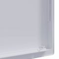 vidaXL Prístupové dosky 2 ks Biela 20 x 20 cm ABS plast