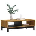 vidaXL Konferenčný stolík FLAM 100x50x32,5 cm borovica