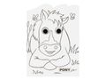 Omaľovánky MFP A4 pohyblivé oči Pet Animal 210x270/16