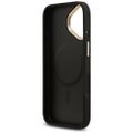 Puzdro Guess 4G Strass Logo & Big Strap Metal Buttons MagSafe pre iPhone 17 čierna