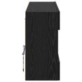vidaXL TV nástenná skriňa 98,5 x 30 x 60,5 cm Čierny dub