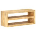 vidaXL TV skrinka 107x35x45 cm mangový masív