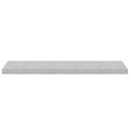 vidaXL Plávajúce nástenné police 2 ks betónovosivé 90x23,5x3,8 cm MDF