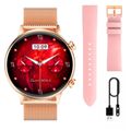 MANTA ALEXA Mini Smartwatch, Smart hodinky, zlaté