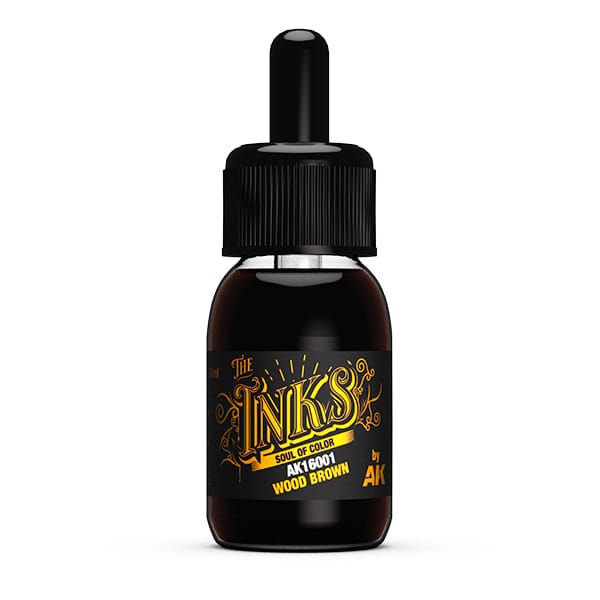 AK Interactive: Inks - Drevená hnedá
