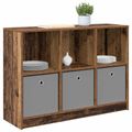 vidaXL Servírovacia skriňa Staré drevo 102 x 32 x 73,5 cm
