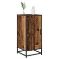 vidaXL Servírovacia skriňa Staré drevo 35,5 x 35 x 76 cm