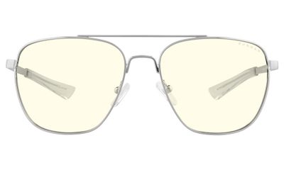 GUNNAR kancelárske/herné okuliare MUSTANG CHROME číre sklá BLF 35 GUNNAR focus