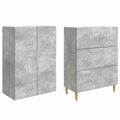 vidaXL Sada skríň 2 ks 66 x 34,5 x 90 cm Kompozitné drevo