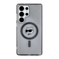 Puzdro Karl Lagerfeld HC Magnetic IML Metal Choupette Head pre Samsung Galaxy S25 Ultra čierna