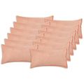 vidaXL Poťah na podložku 12 pcs HOUTEN Ružová 40 x 80 cm Bouclé