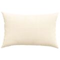 vidaXL Vankúše na pohovku 2 pcs Krémová 60 x 40 cm Kordúrová tkanina