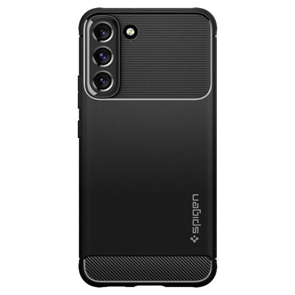 Spigen Rugged Armor puzdro na Samsung Galaxy S22 matne čierne