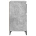vidaXL Komoda betónovo sivá 60x35x70 cm spracované drevo