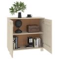 vidaXL Komoda HAMAR, medovo hnedá 85x35x80 cm, borovicový masív