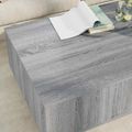 vidaXL Konferenčný stolík Sivý Sonoma 95 x 55 x 31 cm Kompozitné drevo