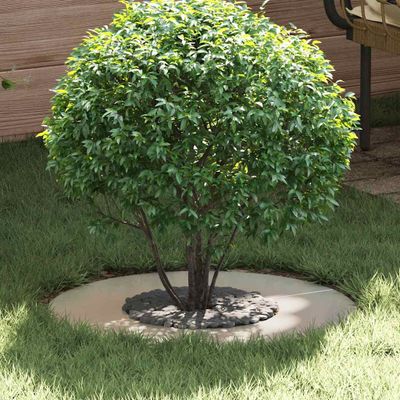 vidaXL vhodný pre plochý stromový krúžok Strieborná Ø30/60 cm