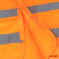 Reflexná vesta XXL oranžová s certifikátom AMiO-03985