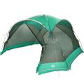 vidaXL Stan s moskytiérou so strechou Morská zelená 434 x 434 x 230 cm
