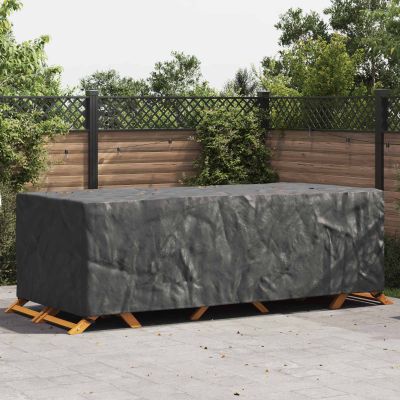 vidaXL Obal na nábytok Jednofarebný Čierna 300 x 110 x 70 cm 420D