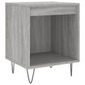 vidaXL Nočné stolíky 2 ks sivý dub sonoma 40x35x50 cm kompozitné drevo