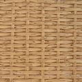 vidaXL Vonkajší stôl Prírodná 80 x 40 x 40 cm Oceľ a poly ratan