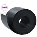 vidaXL Záhradný obrubník čierny 10 m 15 cm PE