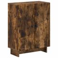 vidaXL Kúpeľňová úložná skriňa EDE Dymový dub 59,5 x 31 x 80 cm