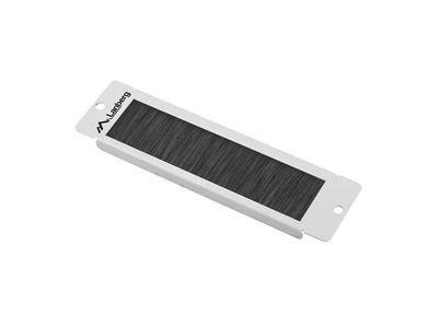 10'' Káblový vstupný kefáčový panel šedý lanberg AK-1104-S
