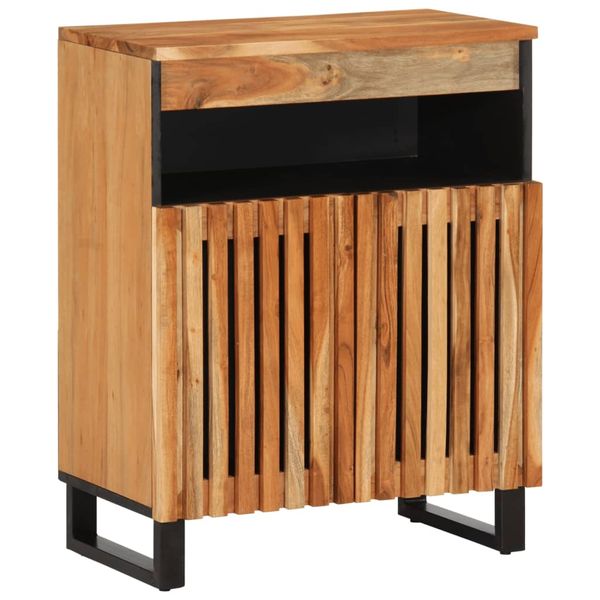vidaXL Komoda 60x34x75 cm, akáciový masív