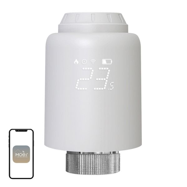 MOES ZTRV-PJ-601-MS Inteligentná termostatická hlavica