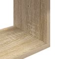 vidaXL Stenná polica Dub sonoma 100 x 12 x 50,5 cm Kompozitné drevo