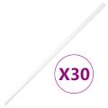 vidaXL Káblové rozvody so sponami Ø20 mm 30 m PVC