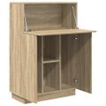 vidaXL Stôl Sonoma dub 71.5 x 31.5 x 106.5 cm Kompozitné drevo