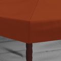 vidaXL Kryt altánku s bočnými stenami 6 x 3 m Tehlová Polyester