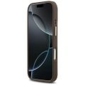 Guess puzdro na iPhone 17 Pro HC MAGSAFE PU S 4G PU PRUH hnedé