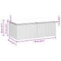 vidaXL 2-dielna záhradná sedacia súprava s vankúšmi polyratan akácia