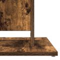vidaXL Bistro stolík údený dub 60x60x75 cm spracované drevo