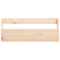 vidaXL Nástenné stojany na topánky 2 ks 59x9x23 cm borovicový masív