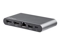 Prenosný USB-C Dock (DK30C2DAGPD) - Dokovacia stanica - USB-C - 2 x DP - 1GbE - pre P/N: ARMBARDUO, ARMBARDUOV, ARMDUAL, ARMDUAL30, ARMDUALV, ARMSLIMDUO