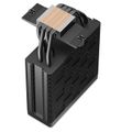 DEEPCOOL chladič AG400 ARGB V2 / 120mm fan ARGB / 4x heatpipes / PWM / pre Intel i AMD / čierny